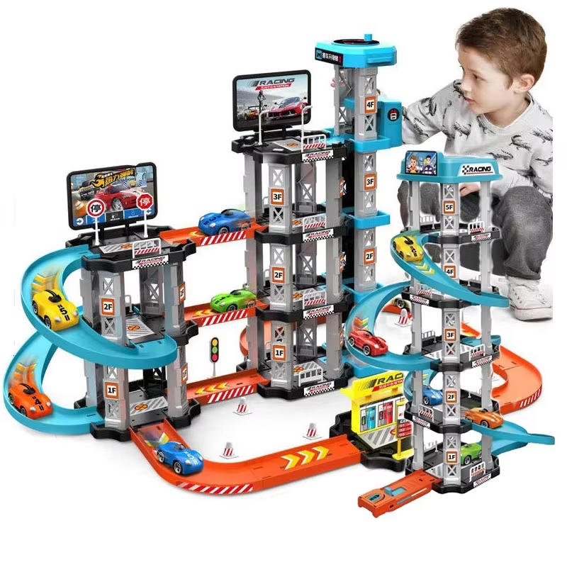 Hot Wheels Car Track Sets - Игровой набор: Гоночная трасса с катапультой