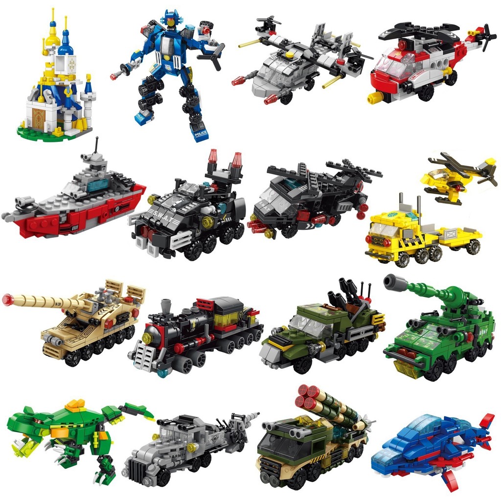 Lego Set City - 6 в 1, городской инженерный автомобиль,