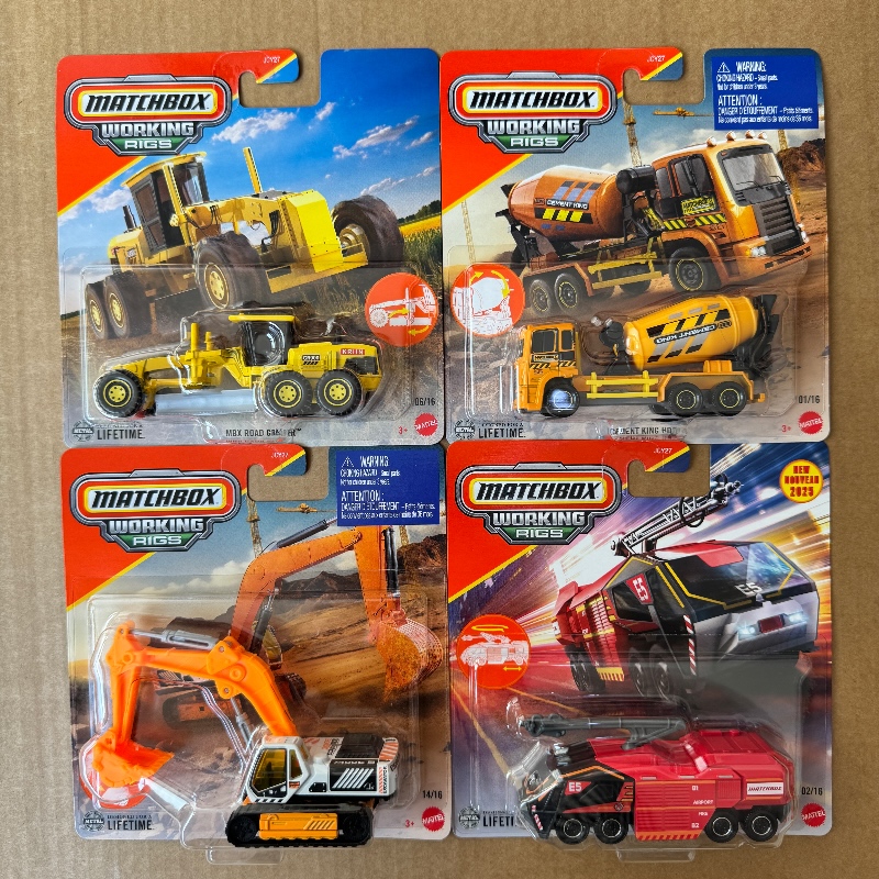 Hot Wheels Car Mainline - Mattel Matchbox 1/64 Jcy27 Инженерная машина