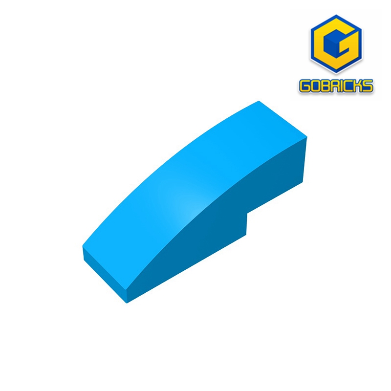 Lego Set City - Конструктор Gobricks 11477: 10 шт. изогнутых