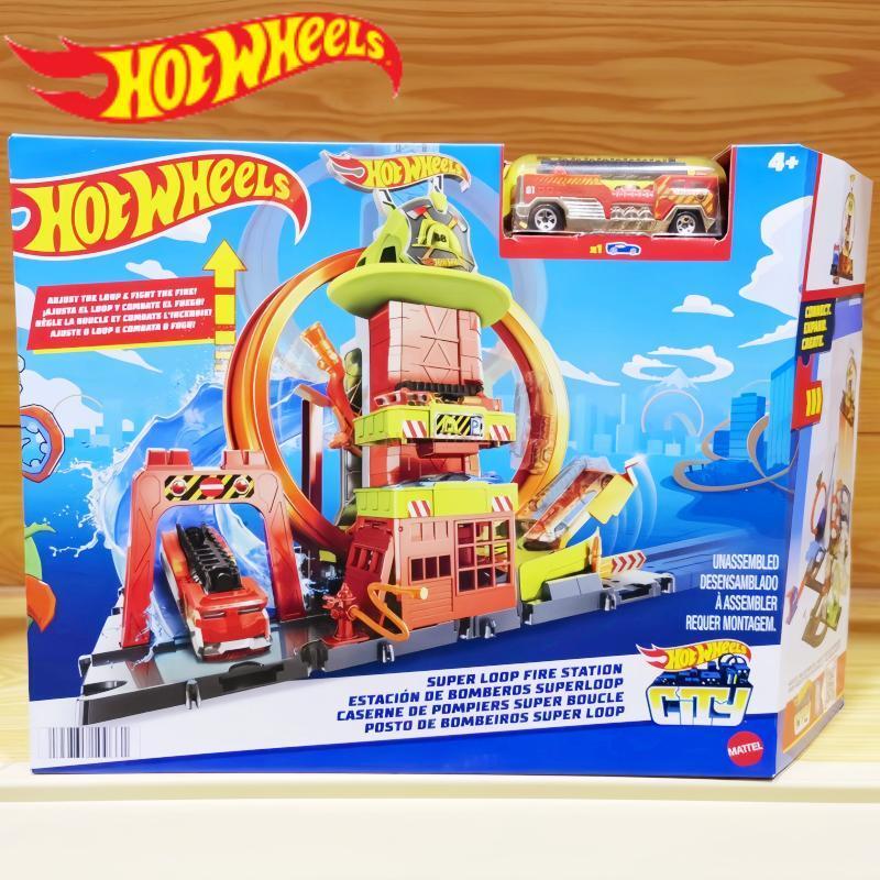 Hot Wheels Car Track Sets - Подлинные Hot Wheels HKX41 City Super