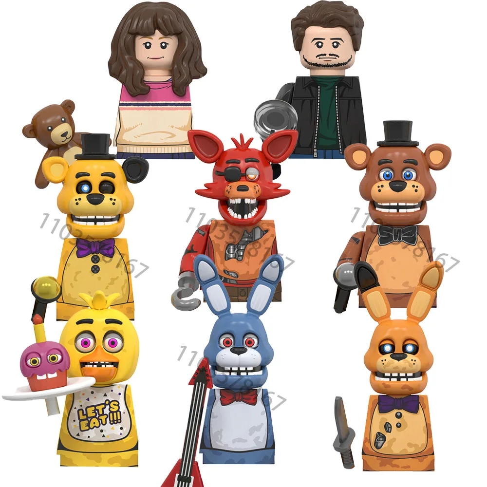 Lego Set Technic - @WM6170 Аниме-модель из кирпичиков: Ужасный триллер,