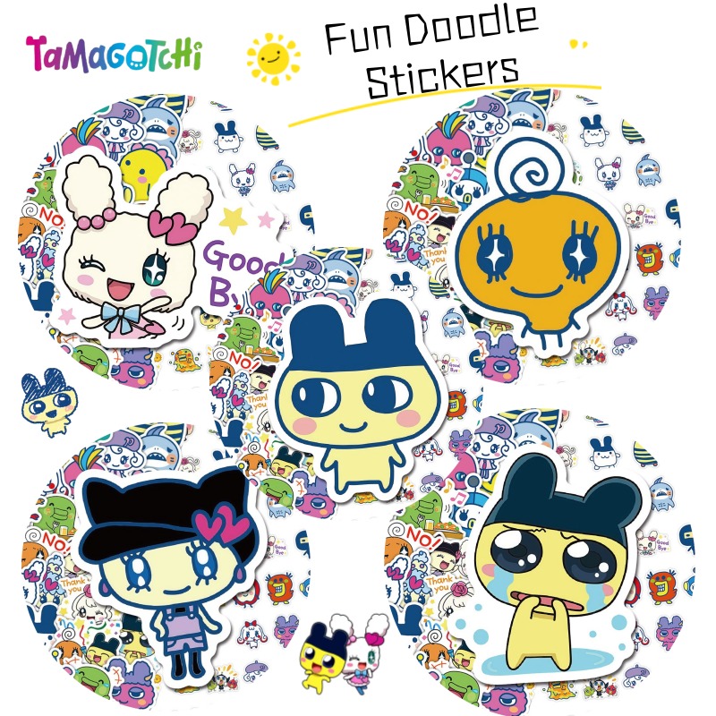 Bandai Model Tamagotchi - Новые наклейки Bandai Tamagotchi Mametchi Fun
