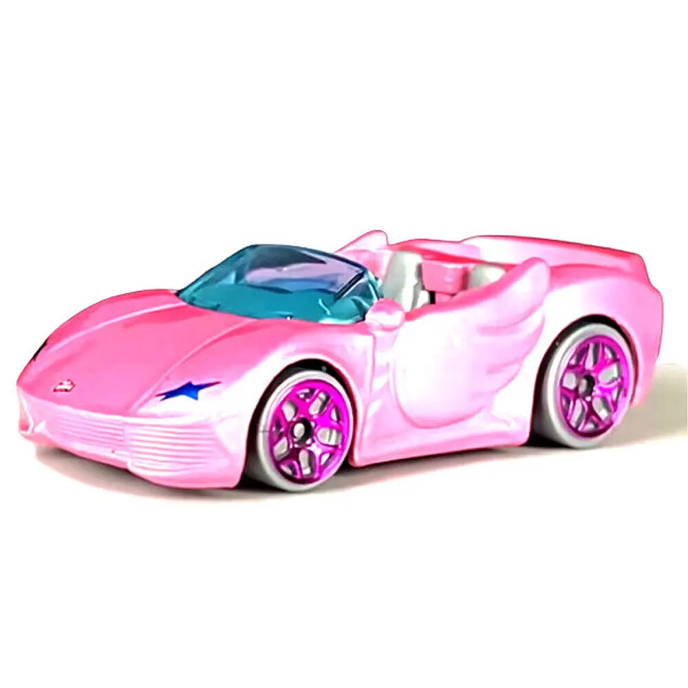 Hot Wheels Car Track Sets - Лидер продаж, розовая детская модель Барби,