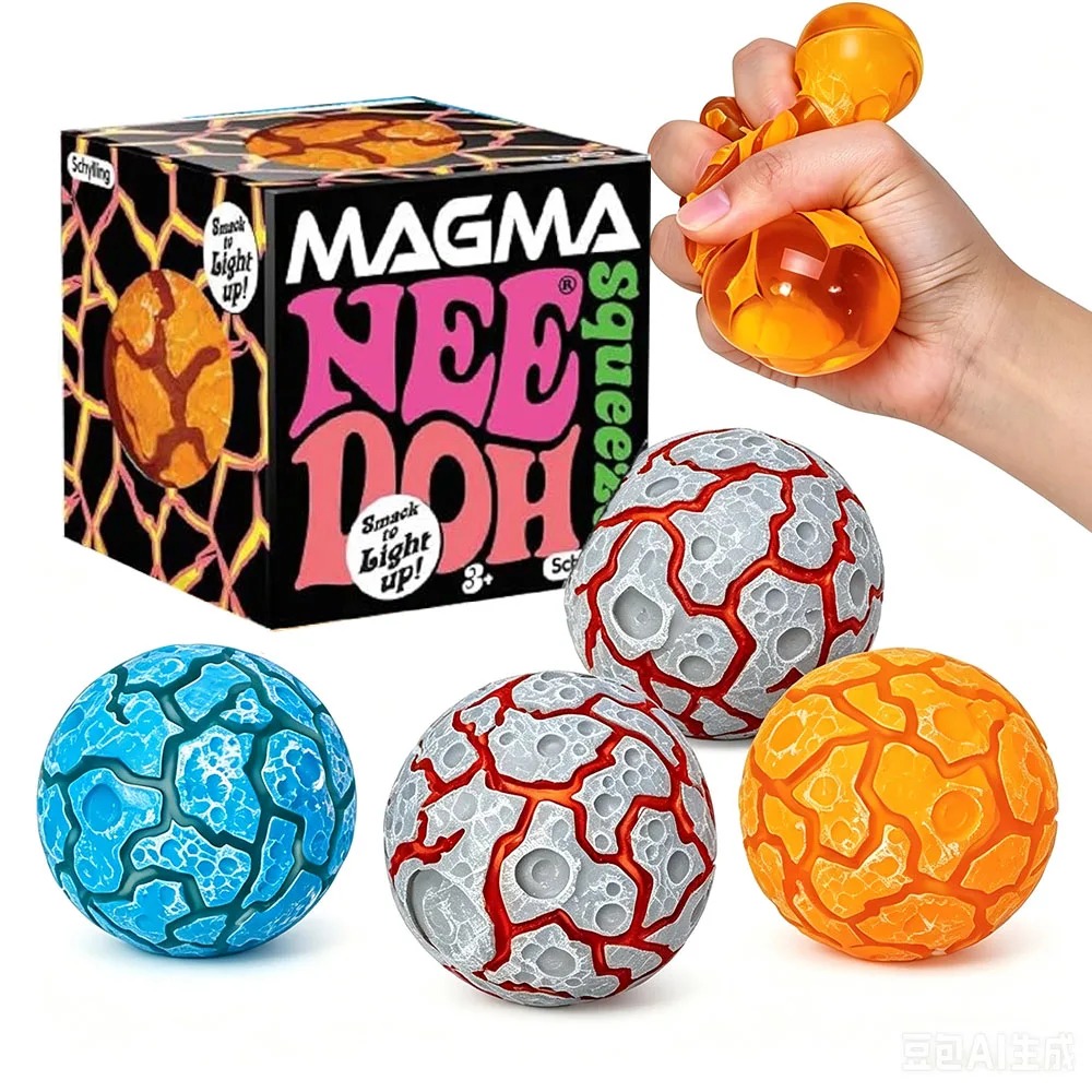 Fidget Cube Original - Новый продукт NeeDoh Glitter Magma Ball