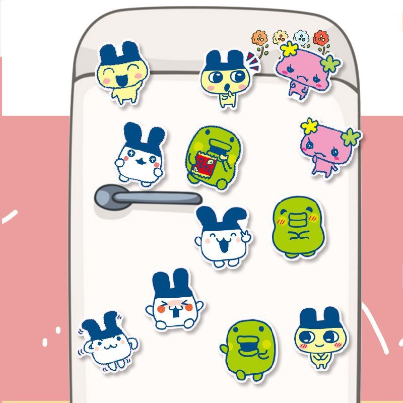 Новые магнитные наклейки Banda – обзор и цена Bandai Model Tamagotchi
