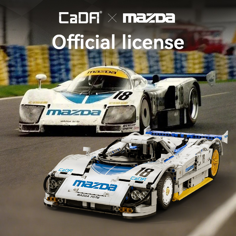 CaDA 1:10 Mazda 787B Техническ – обзор и цена Lego Set City